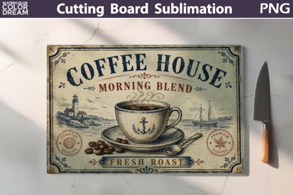 Vintage Coffee House Art