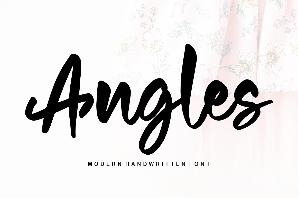 Angles Font by Daily Design · Creative Fabrica