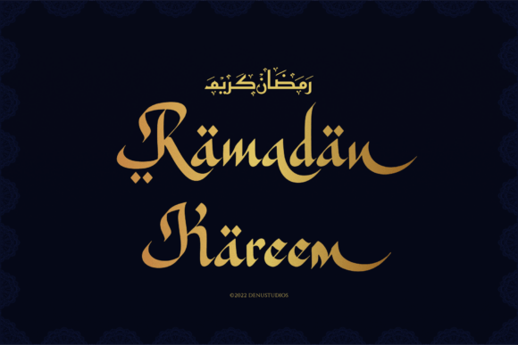Arabian Mandala Font - Preview 1