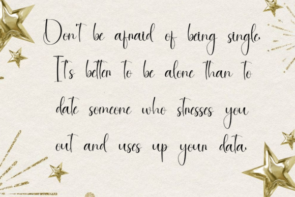 Birthday Font - Preview 5