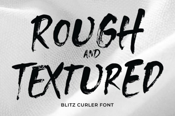 Blitz Curlers Font - Preview 3