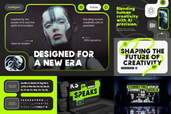 Bold Geometric Bundle Font - Preview 3