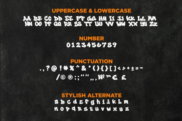 Bombskid Font - Preview 1