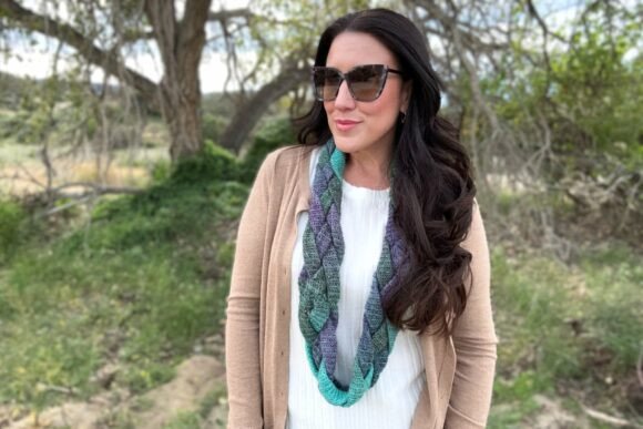 Braided Infinity Scarf Crochet Pattern
