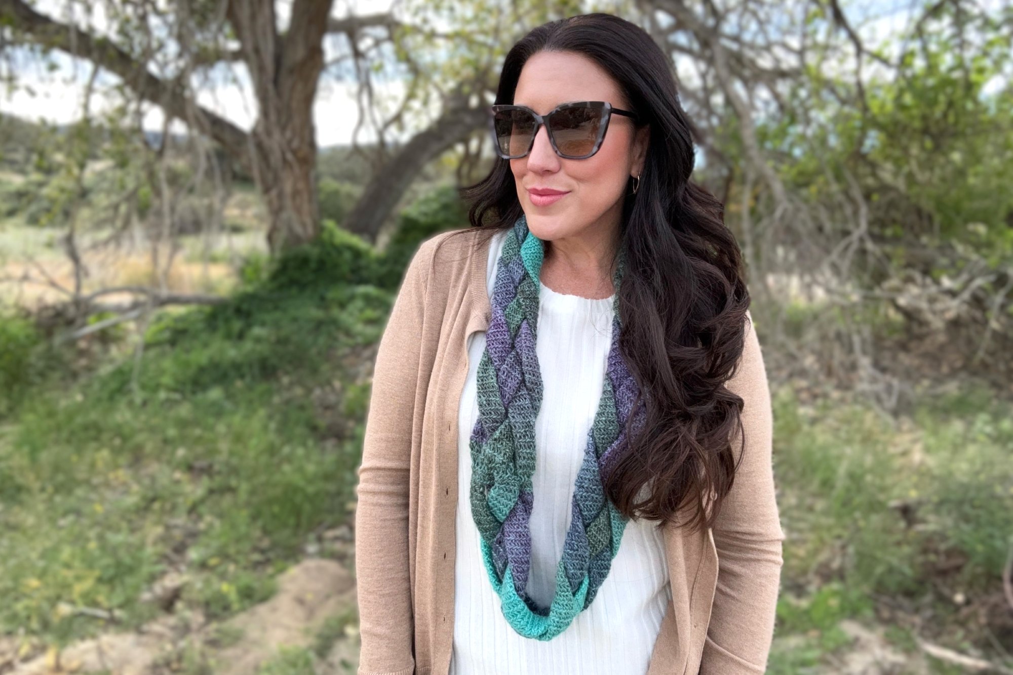 Braided Infinity Scarf Crochet Pattern