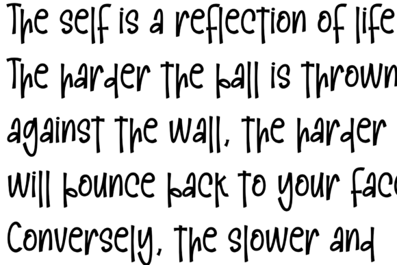 Bright Harmony Font - Preview 3