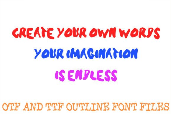 Chunky Chips Font - Preview 2