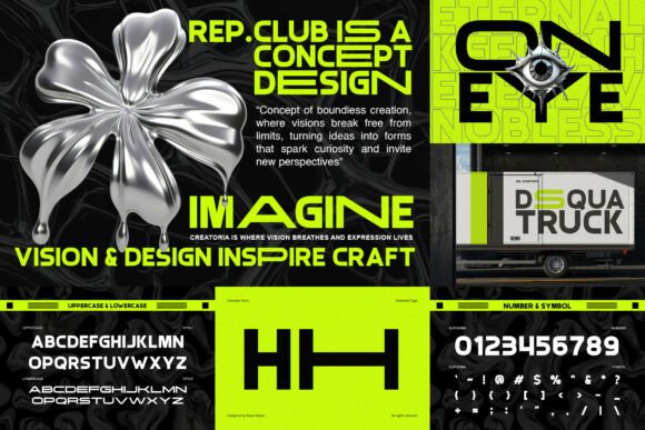 Condensed Sans Serif Bundle Font - Preview 2