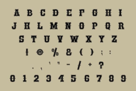 Desert Vintage Font - Preview 5