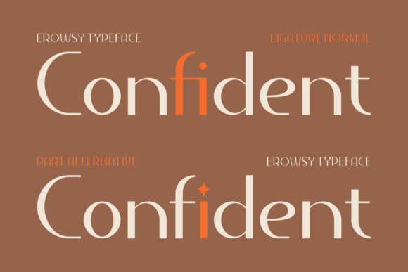 Erowsy Font - Preview 1