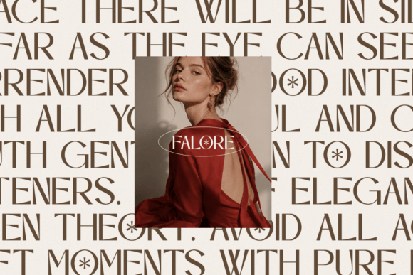 Falore Font - Preview 1