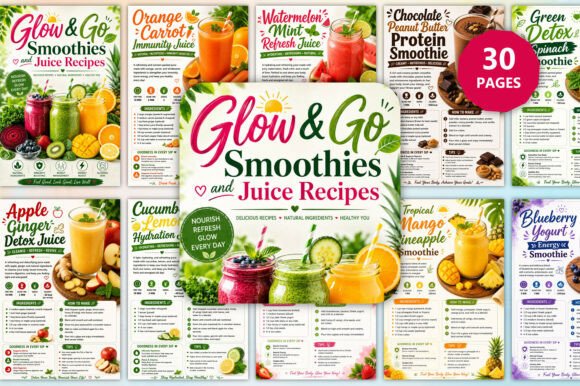 Glow & Go Smoothie and Juice Recipes