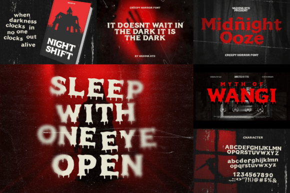 Gothic Horror Bundle Font - Preview 3