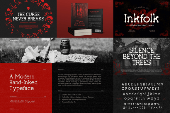 Gothic Horror Bundle Font - Preview 4