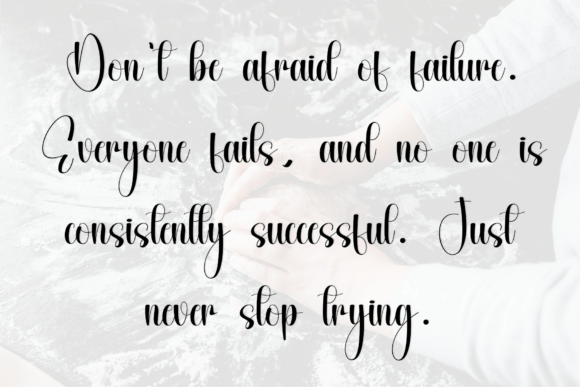 Handwork Font - Preview 4