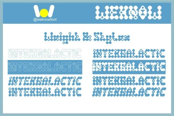 Intergalactic Font PNG with transparent background - Preview 6