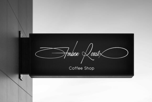 Luxodia Signature Font PNG with transparent background - Preview 3