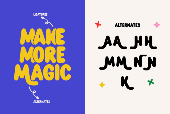 Make Groovy Font PNG with transparent background - Preview 5