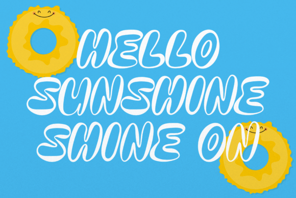 Minggo Plays Font PNG with transparent background - Preview 5