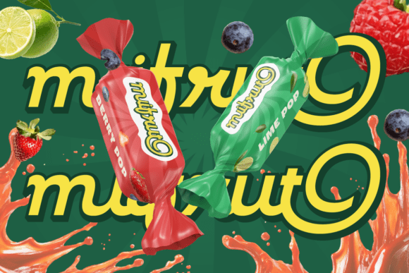 Racole Font PNG with transparent background - Preview 4