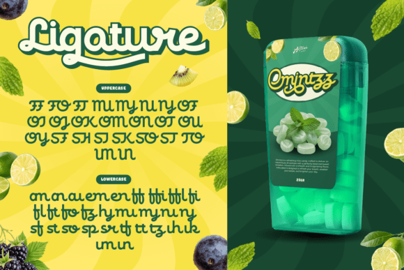 Racole Font PNG with transparent background - Preview 5
