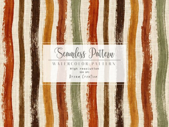 Vintage Stripe Seamless Pattern