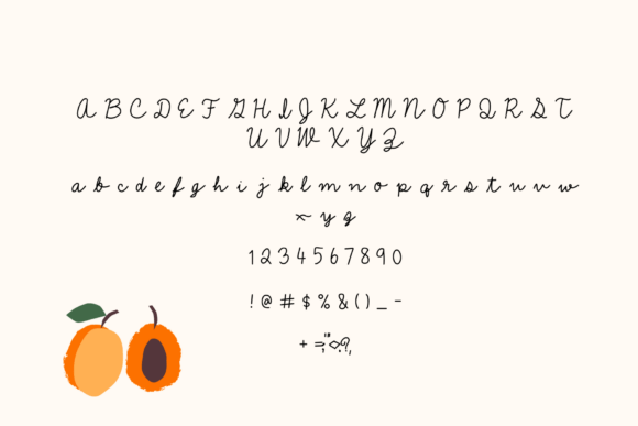 Apricot Font - Preview 3