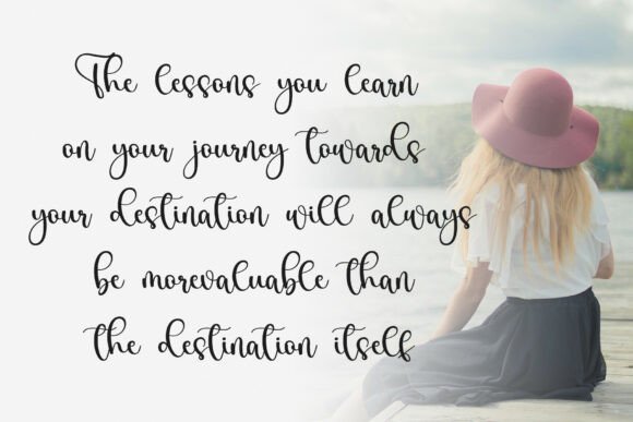 Belgia Calligraphy Font - Preview 3