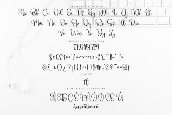 Belgia Calligraphy Font - Preview 5