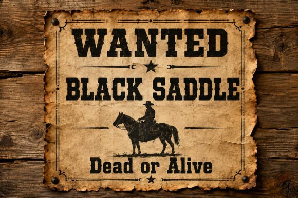 Black Saddle Font - Preview 6
