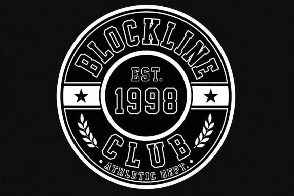 Blockline Font - Preview 1
