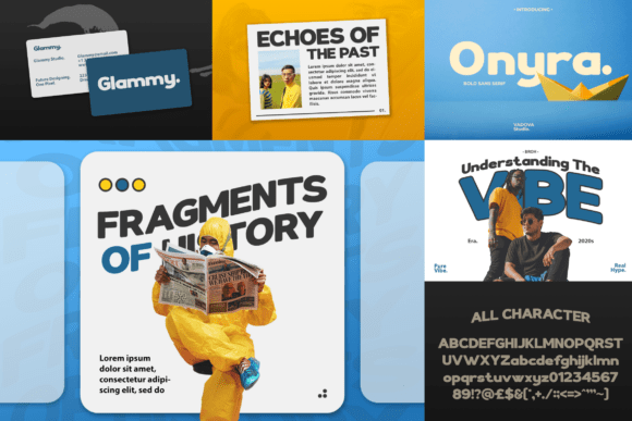 Bold Rounded Font PNG with transparent background - Preview 6