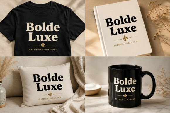 Bolde Luxe Font - Preview 1
