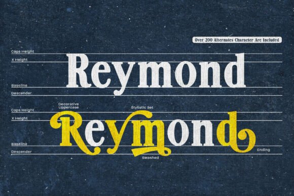 Calico Countess Font - Preview 3