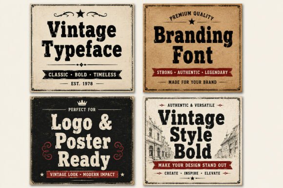 Capital Heritage Font - Preview 1