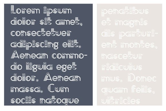 Central Patriot Font PNG with transparent background - Preview 3