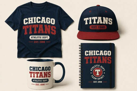 Chicago Titans Font - Preview 6