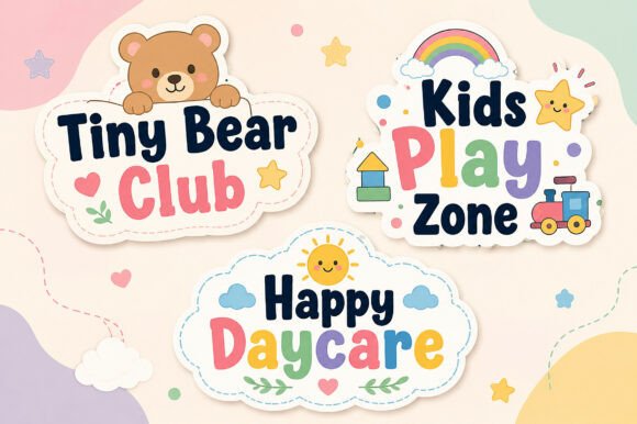 Chubby Pop Font PNG with transparent background - Preview 3