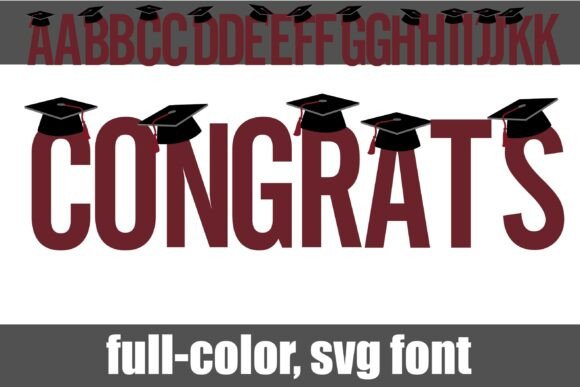 Congrats Color Font - Preview 4