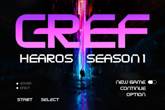 Cyber Copix Font - Preview 6
