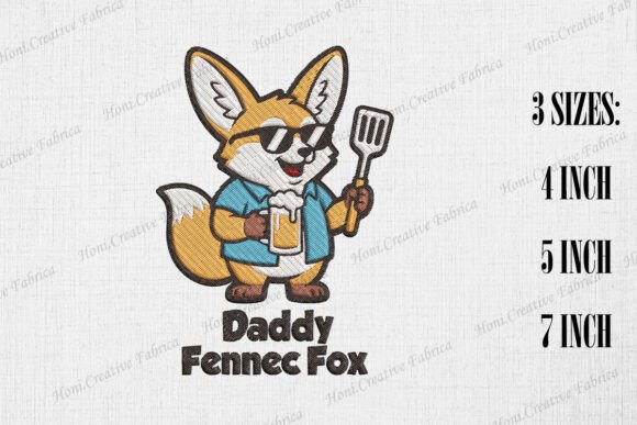 Daddy Fennec Fox Happy Father's Day
