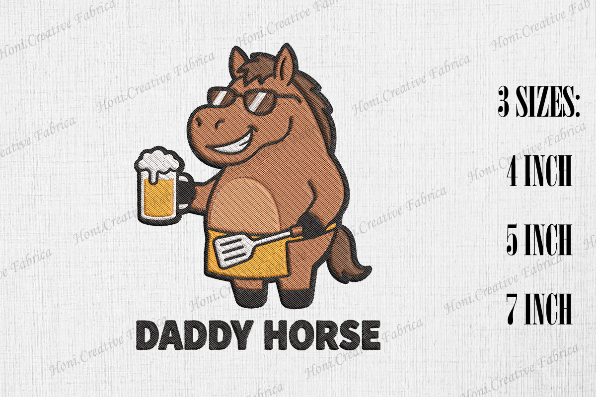Daddy Horse Happy Father's Day