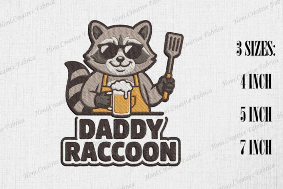 Daddy Raccoon Happy Father's Day