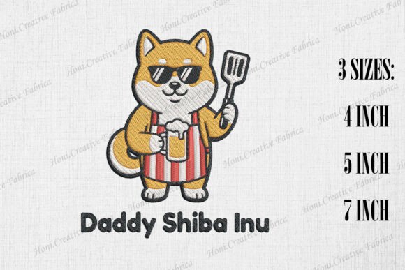 Daddy Shiba Inu Happy Father's Day
