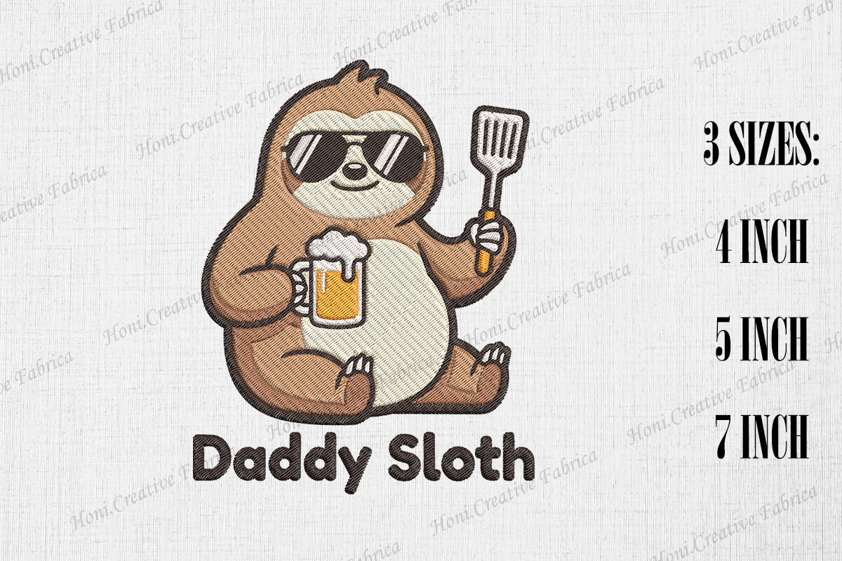 Daddy Sloth Happy Father's Day