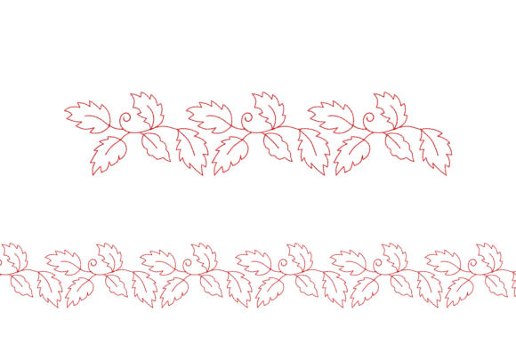 Decorative Embroidery Border Design