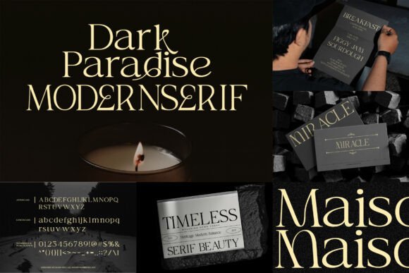 Decorative Serif Font - Preview 2
