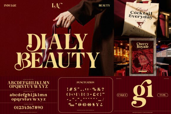 Decorative Serif Font - Preview 6