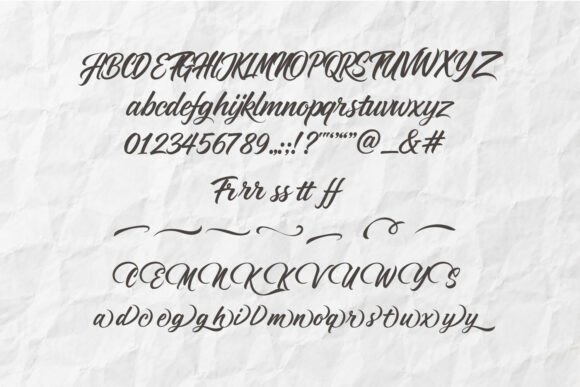 Dream Nothing Less Font - Preview 2