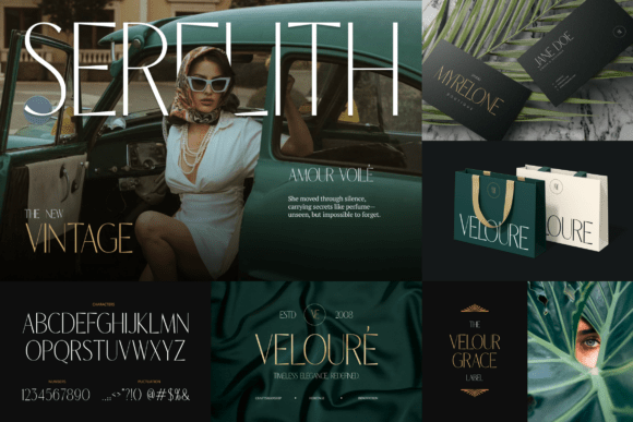 Elegant Editorial Font - Preview 3